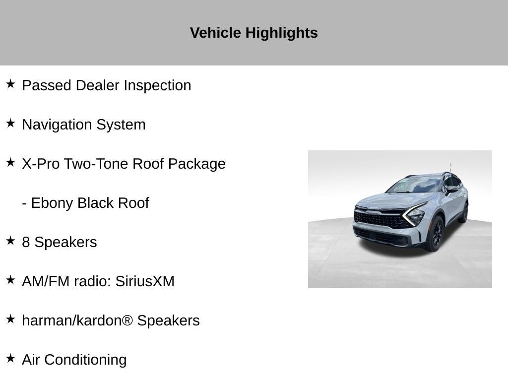 2023 Kia Sportage X-Pro