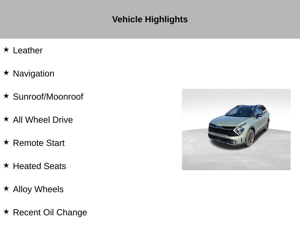 2023 Kia Sportage X-Pro Prestige