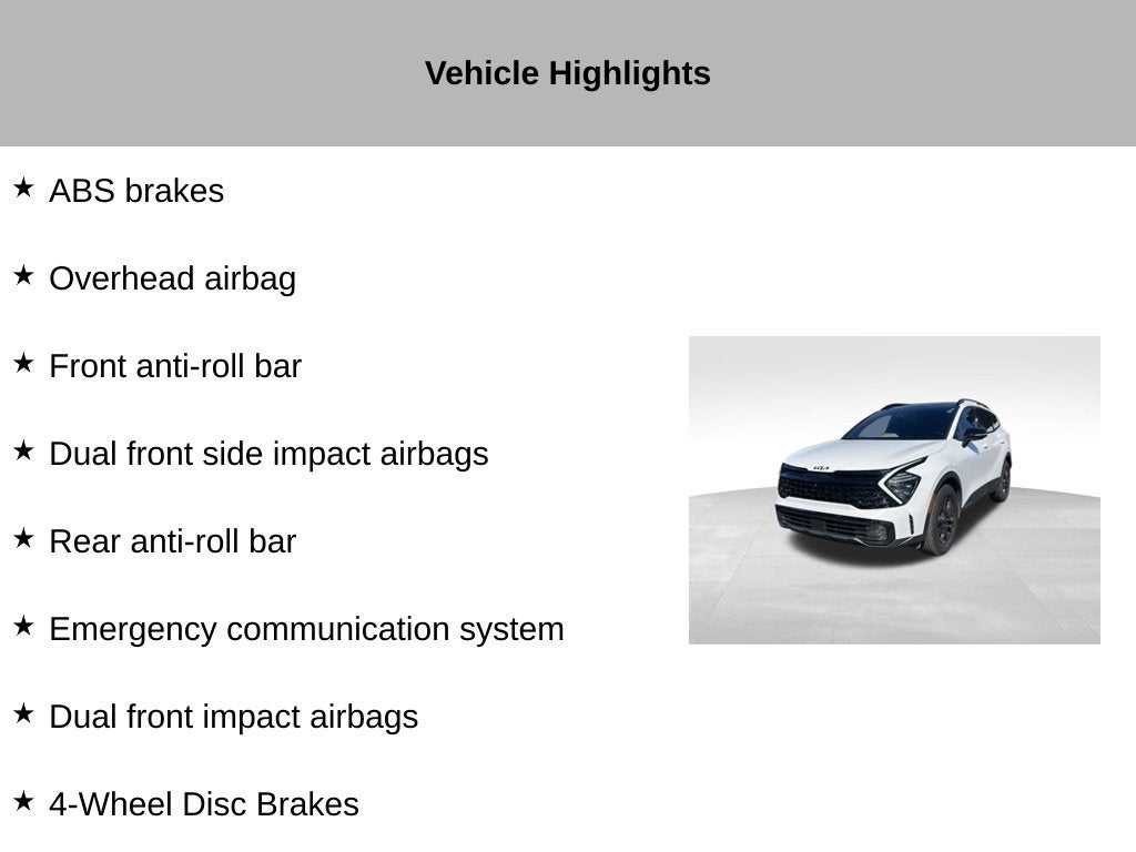 2025 Kia Sportage X-Pro Prestige
