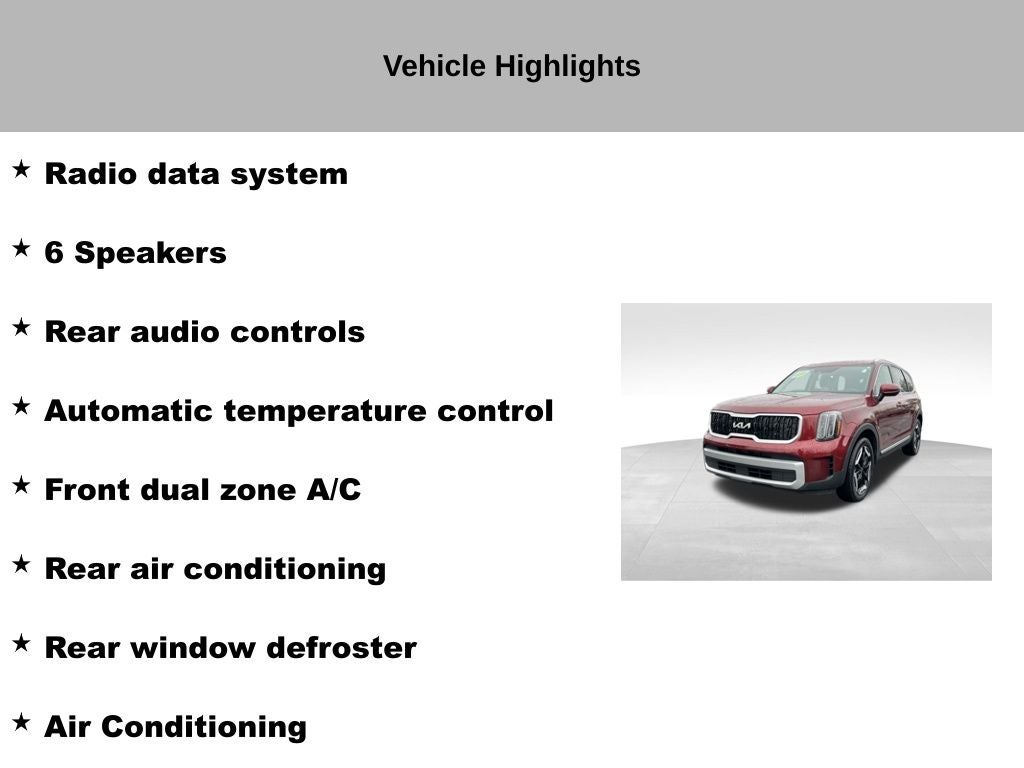 2024 Kia Telluride EX