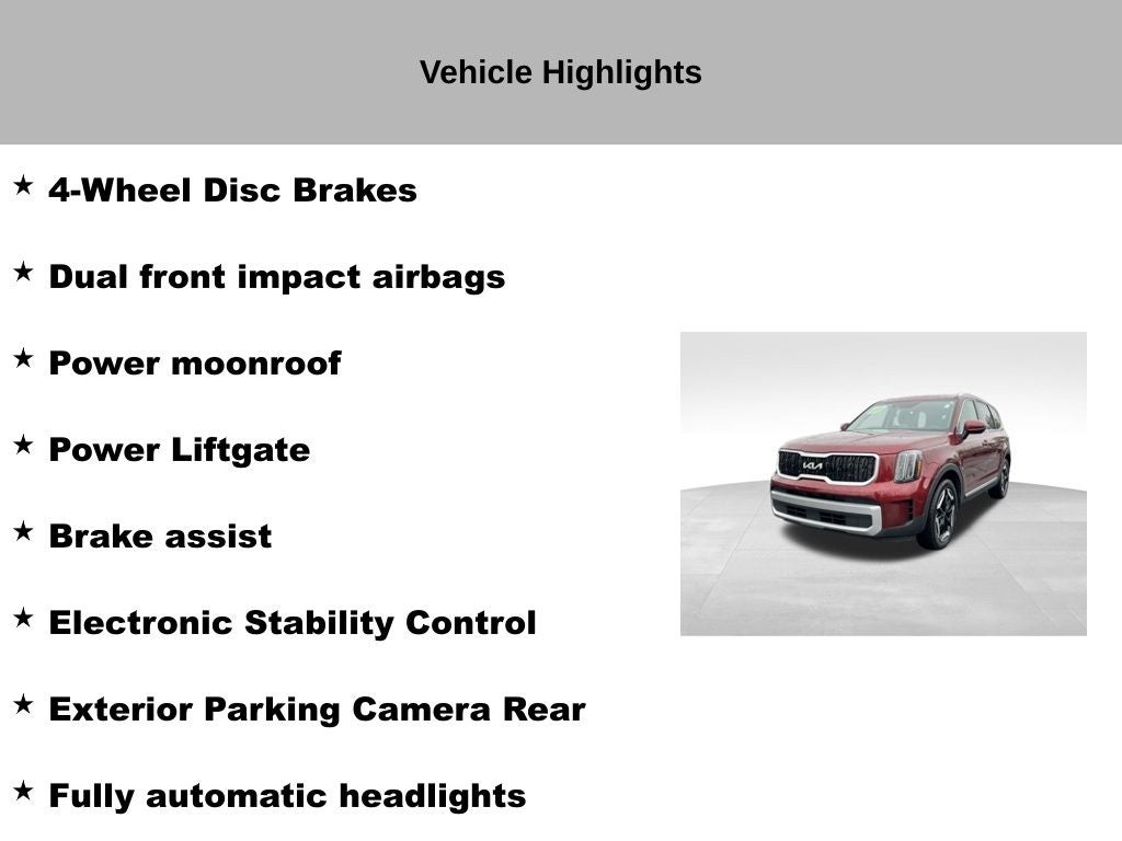 2024 Kia Telluride EX
