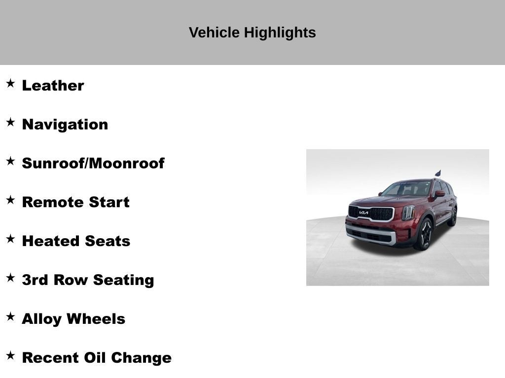 2023 Kia Telluride EX