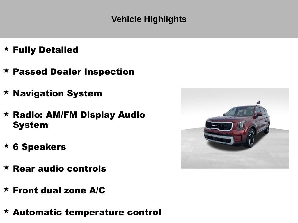 2023 Kia Telluride EX