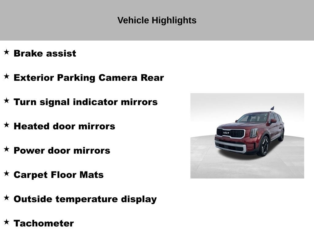 2023 Kia Telluride EX