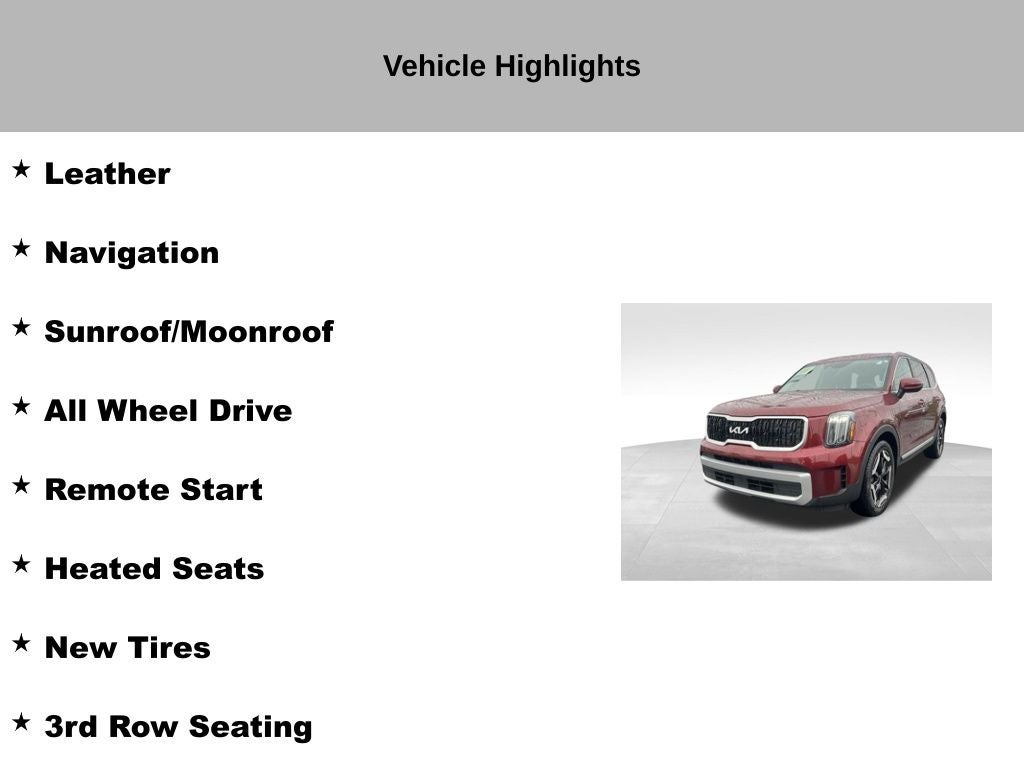 2023 Kia Telluride EX