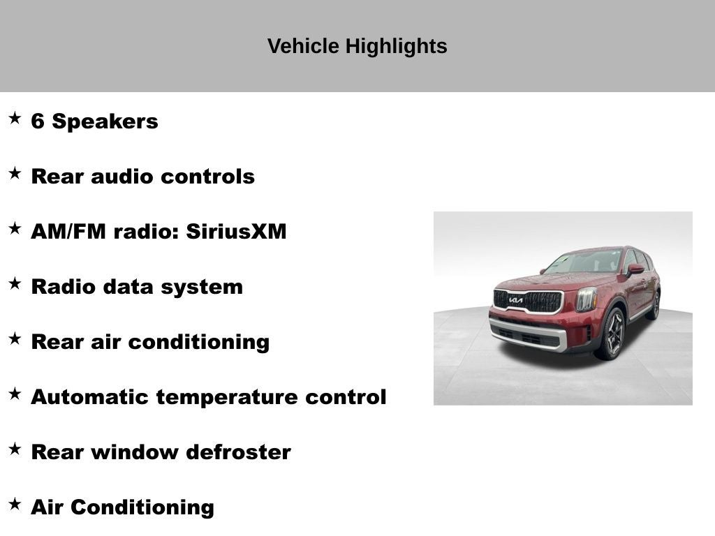 2023 Kia Telluride EX