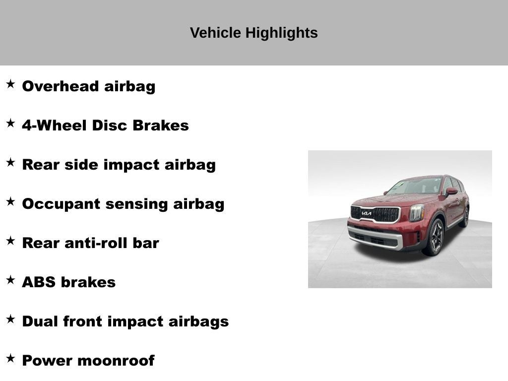 2023 Kia Telluride EX