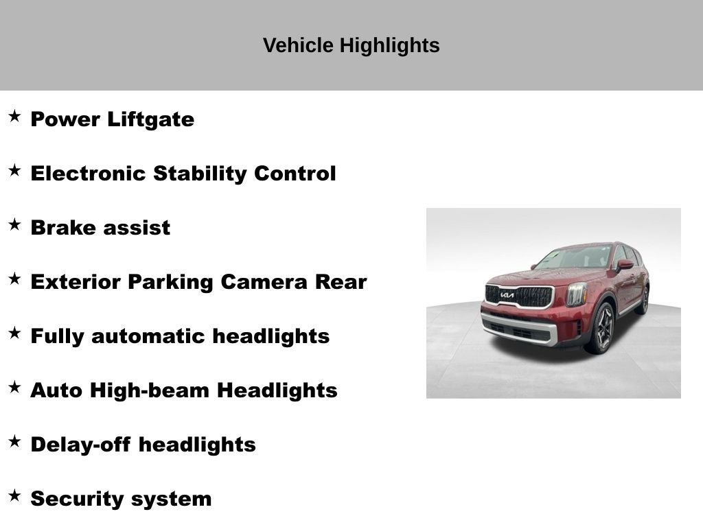 2023 Kia Telluride EX