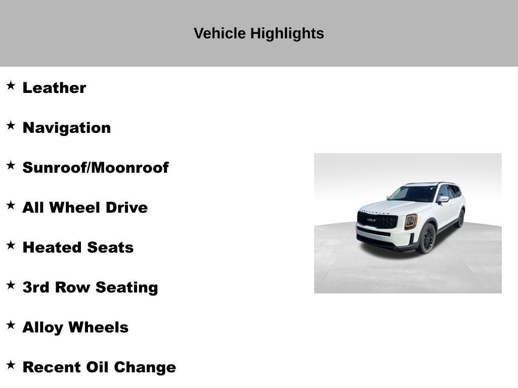 2022 Kia Telluride EX