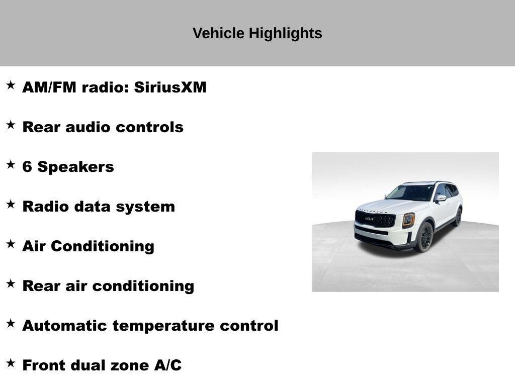 2022 Kia Telluride EX