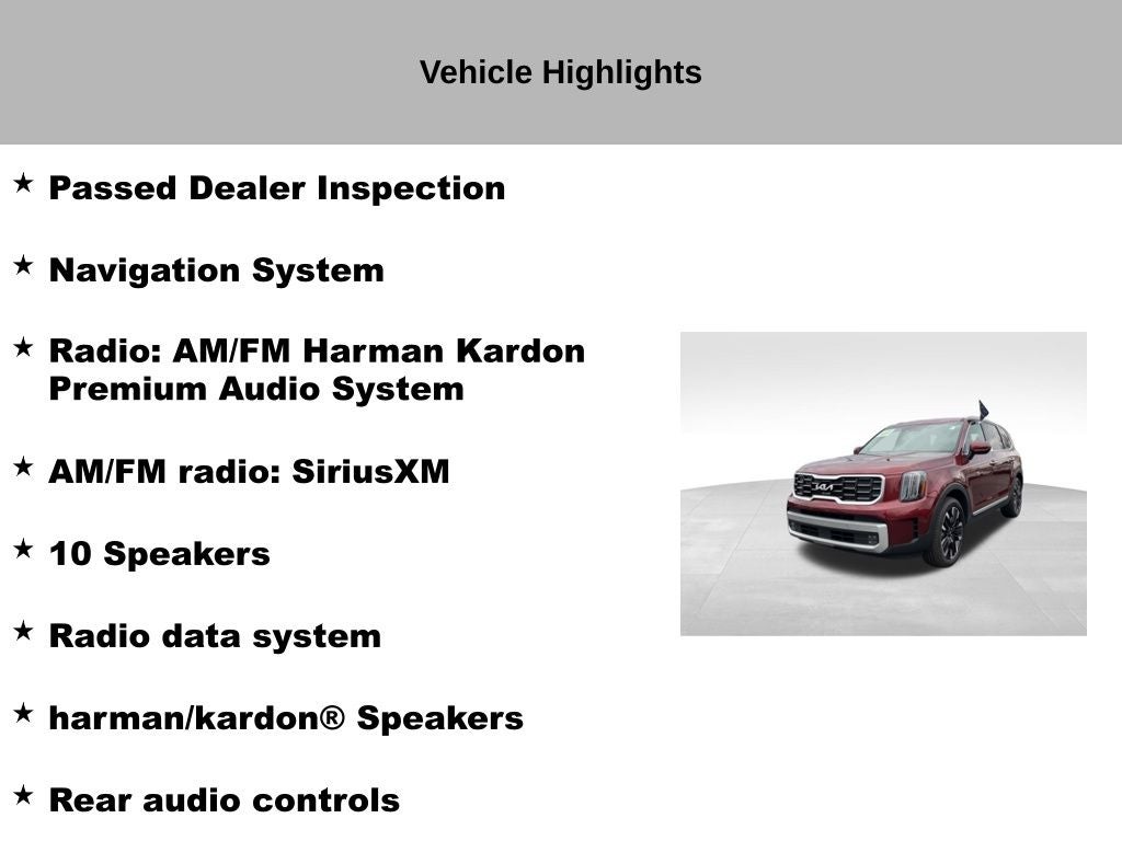 2024 Kia Telluride SX