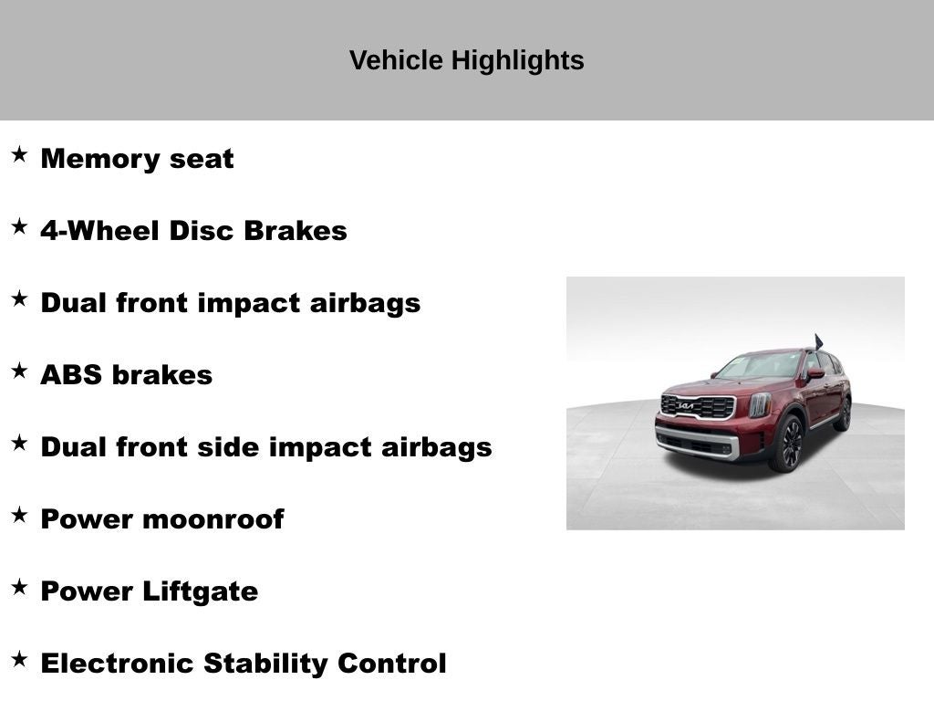 2024 Kia Telluride SX