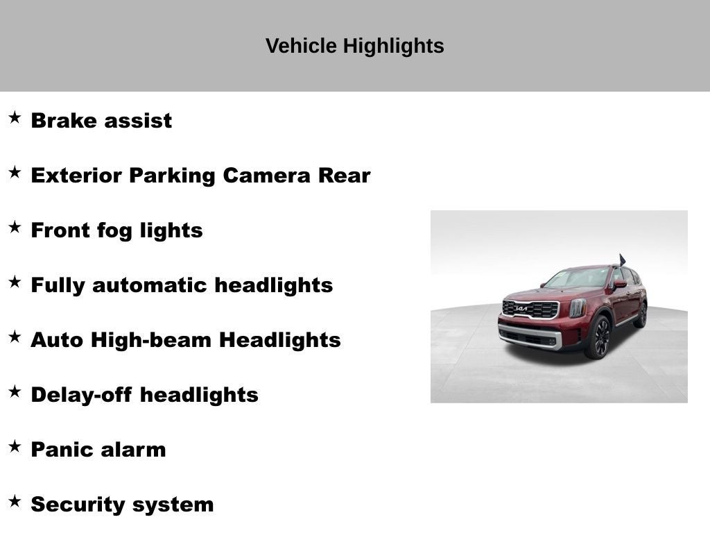 2024 Kia Telluride SX