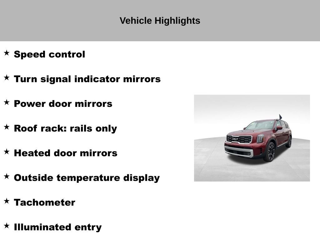 2024 Kia Telluride SX