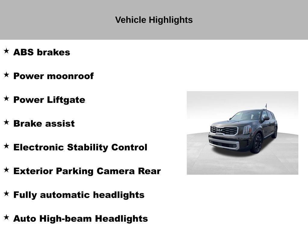 2023 Kia Telluride SX-Prestige