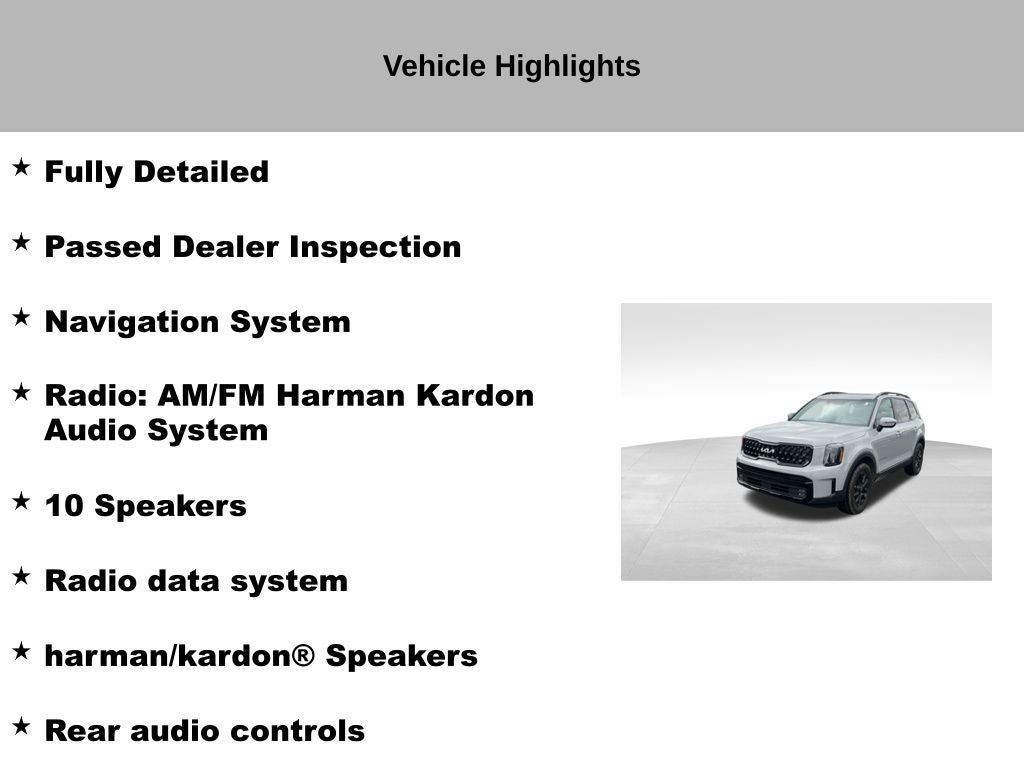 2024 Kia Telluride SX X-Pro