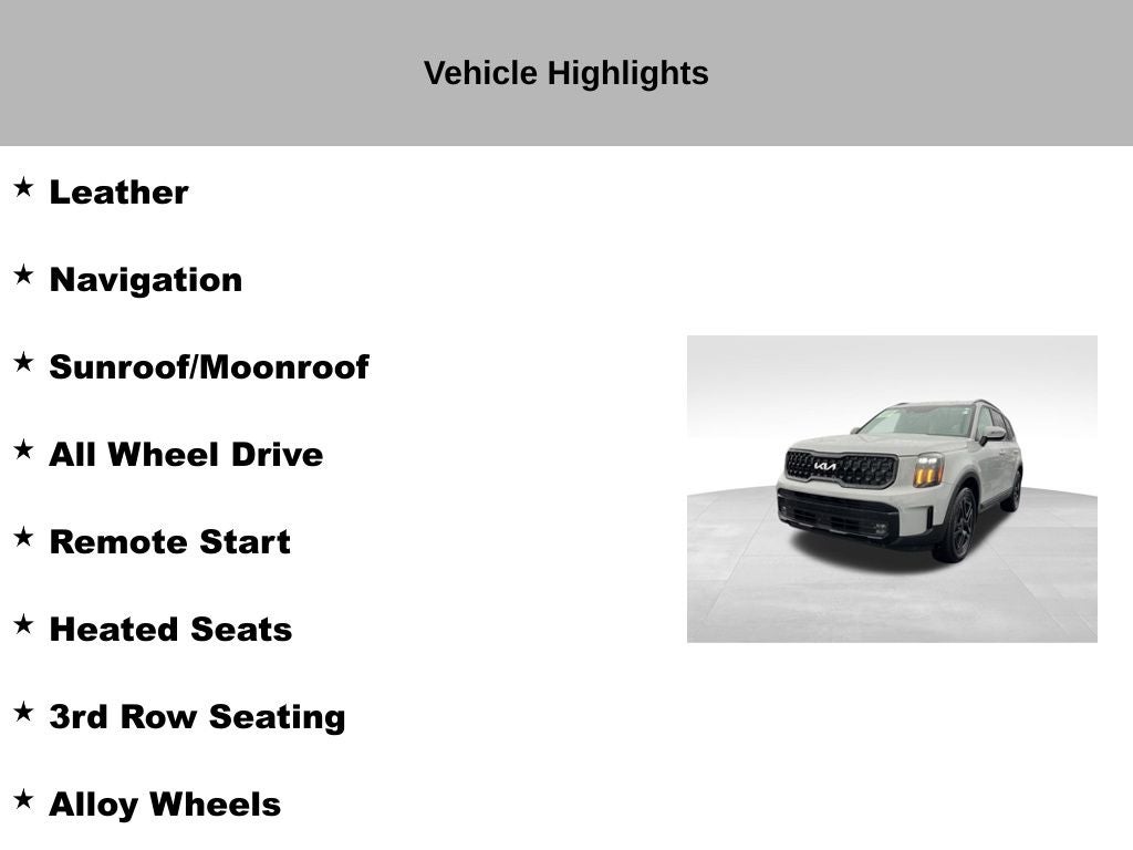 2024 Kia Telluride SX X-Line