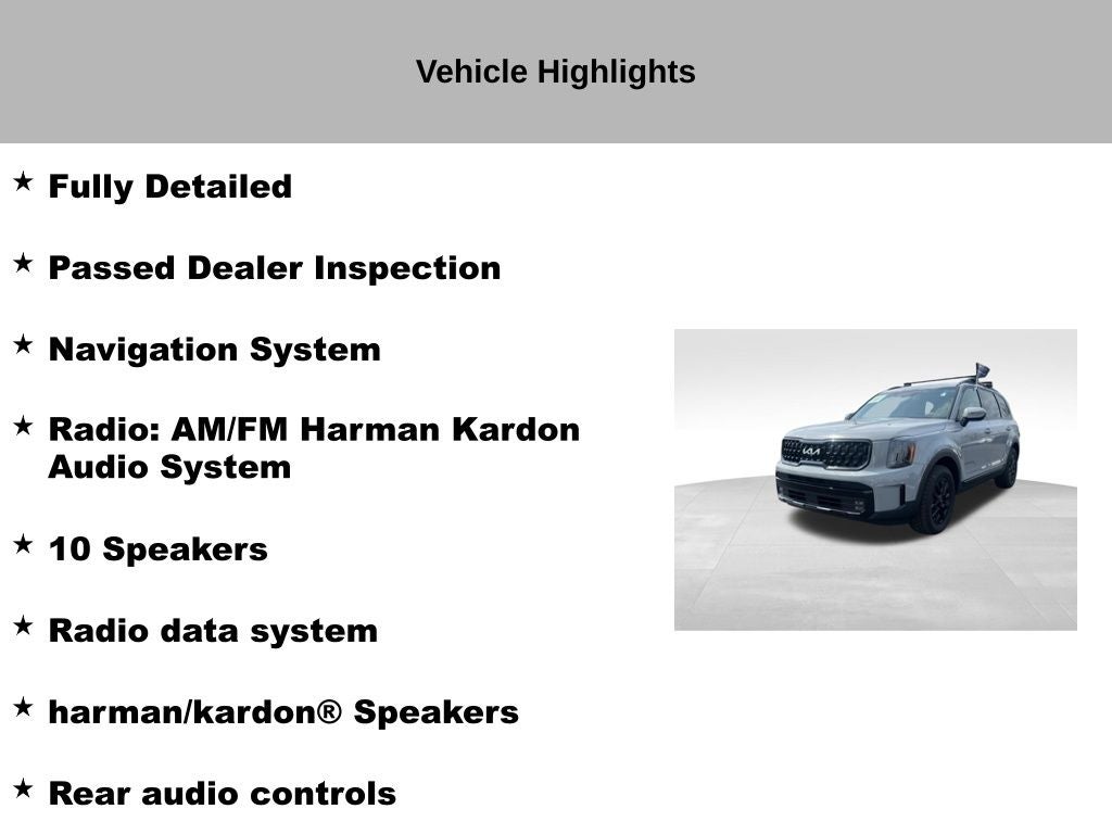 2024 Kia Telluride SX X-Pro