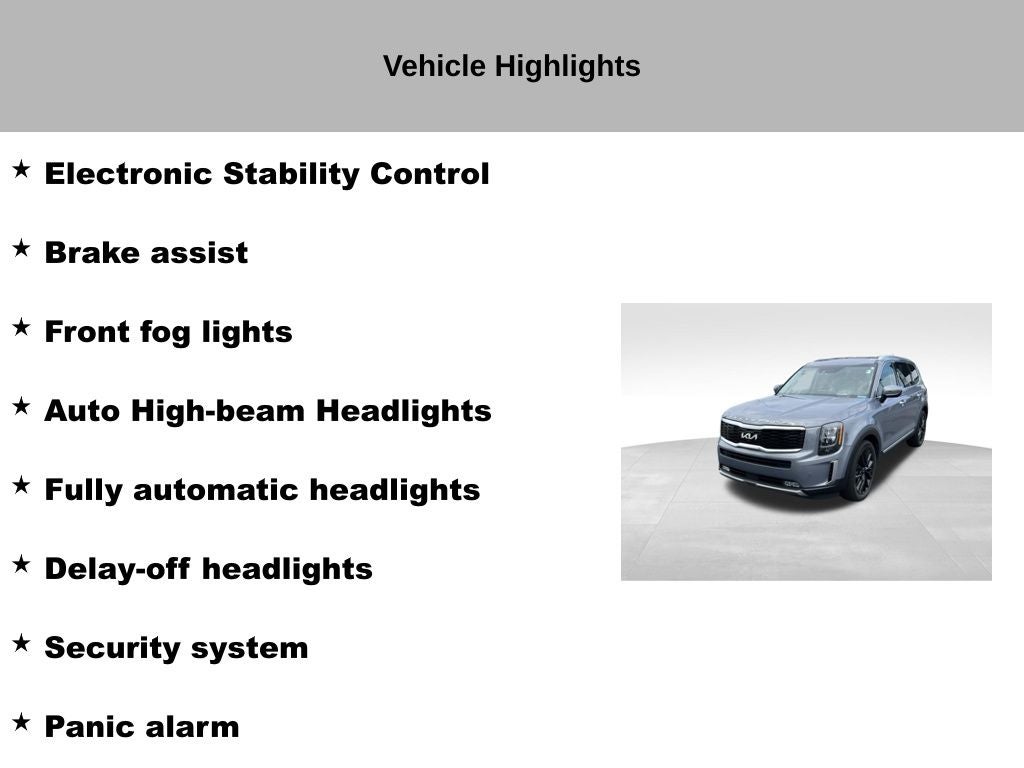 2022 Kia Telluride SX