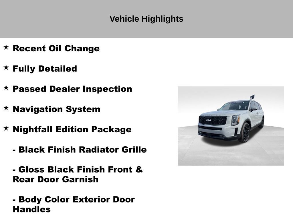 2022 Kia Telluride SX