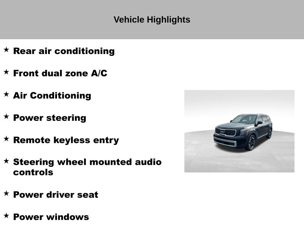 2023 Kia Telluride S