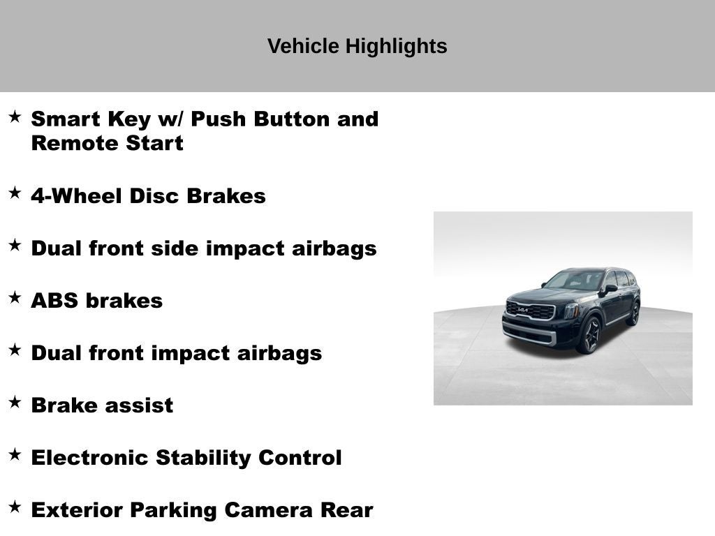 2023 Kia Telluride S