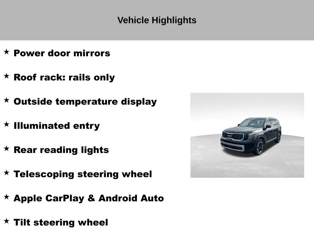 2023 Kia Telluride S