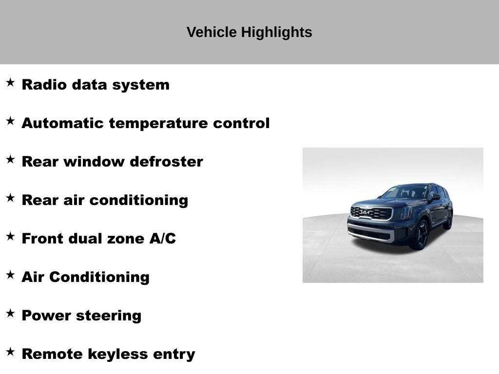 2023 Kia Telluride S