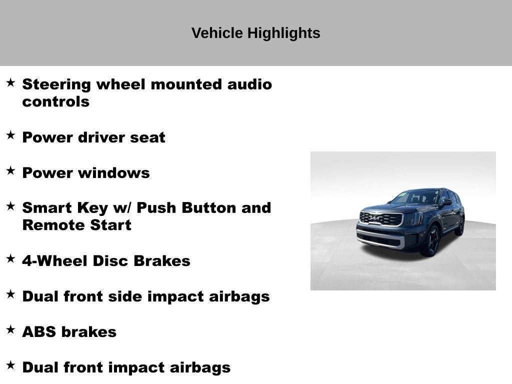 2023 Kia Telluride S