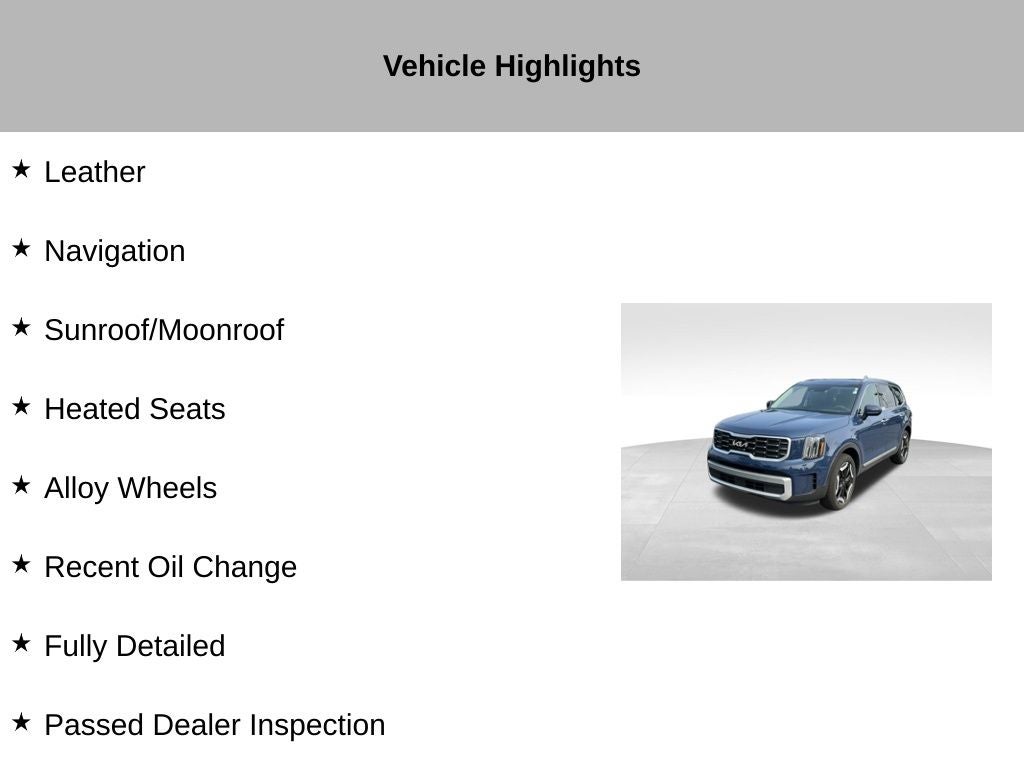 2024 Kia Telluride S