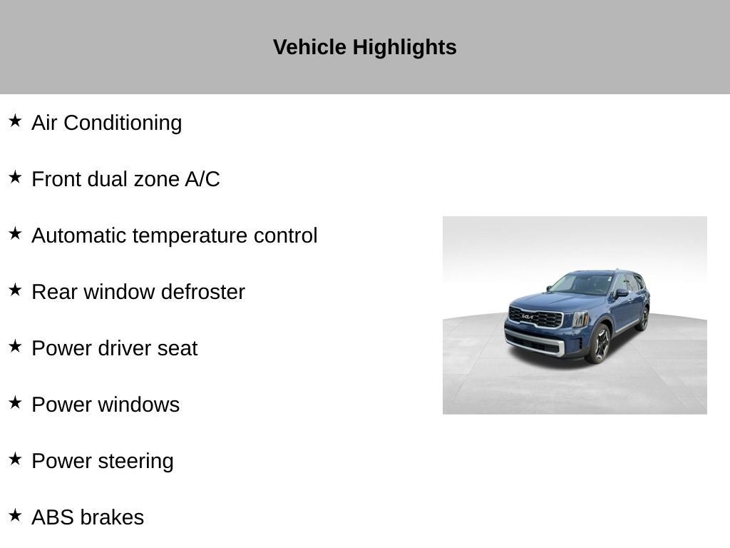 2024 Kia Telluride S
