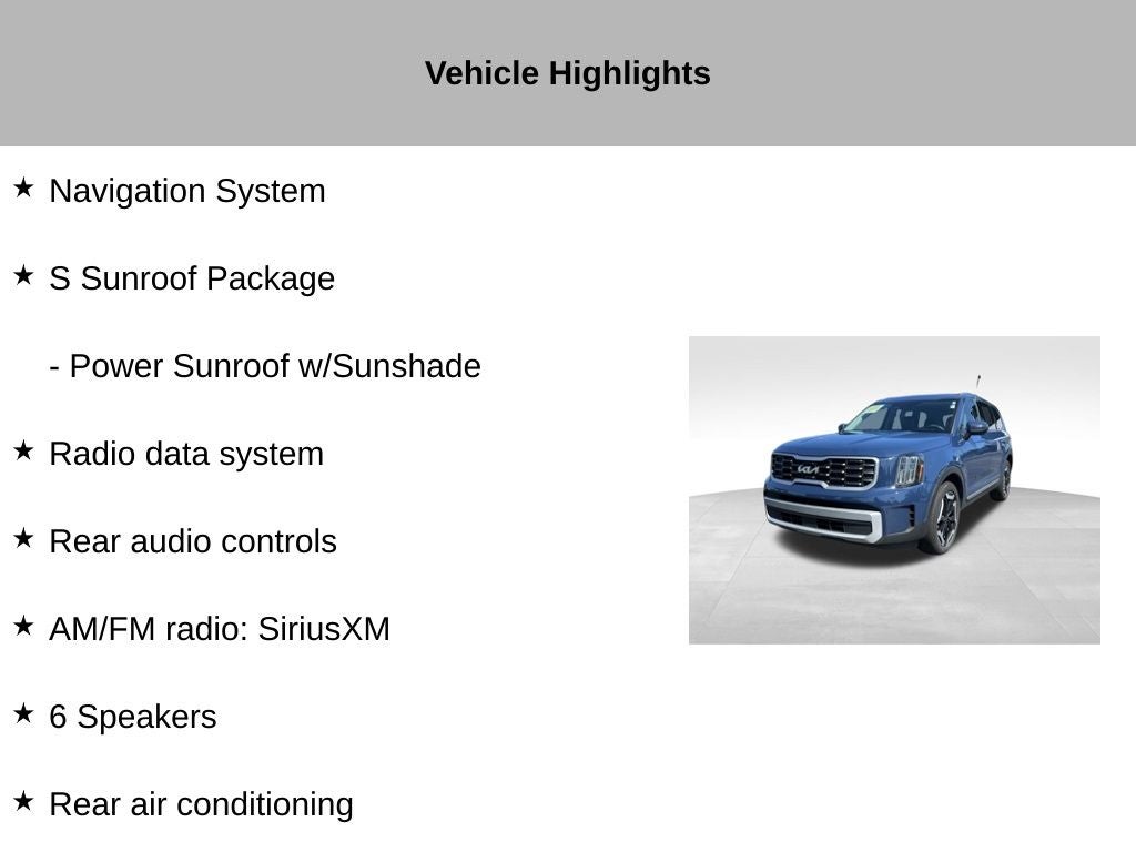 2024 Kia Telluride S