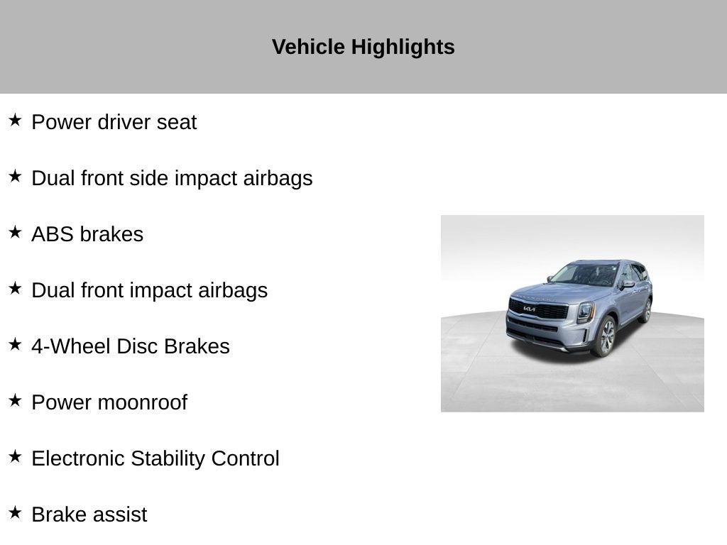 2022 Kia Telluride S