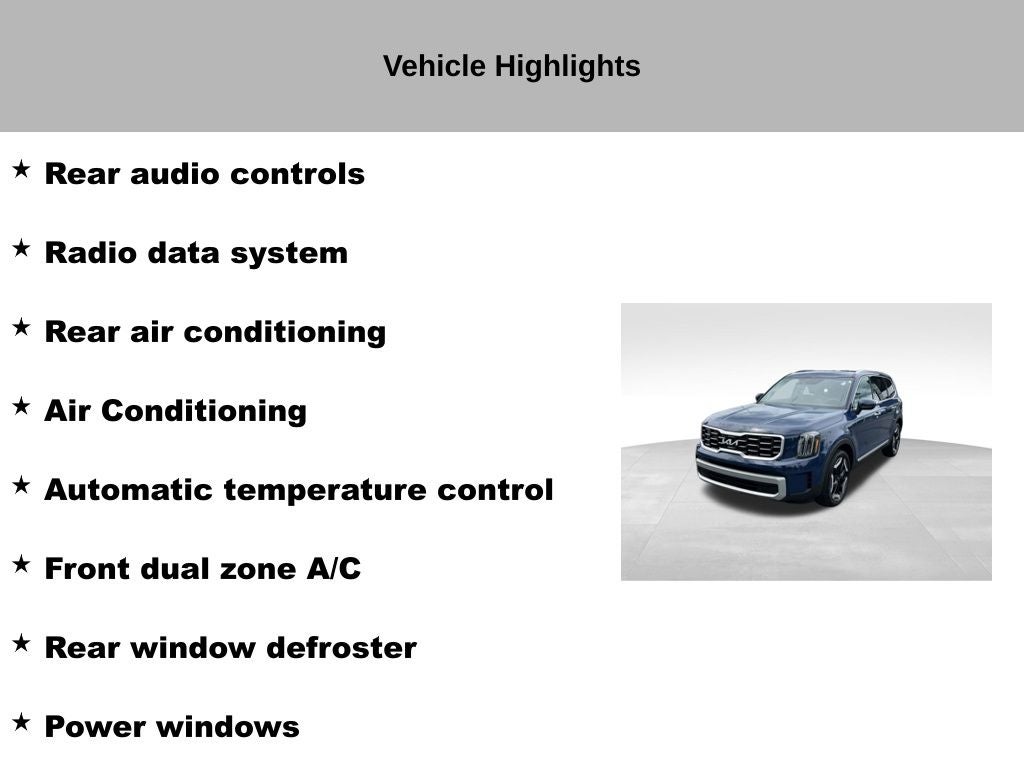 2023 Kia Telluride S
