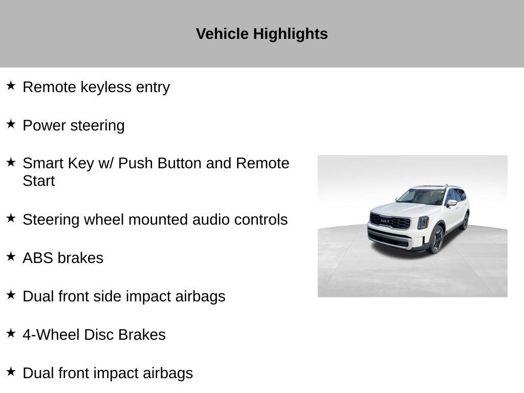 2024 Kia Telluride S