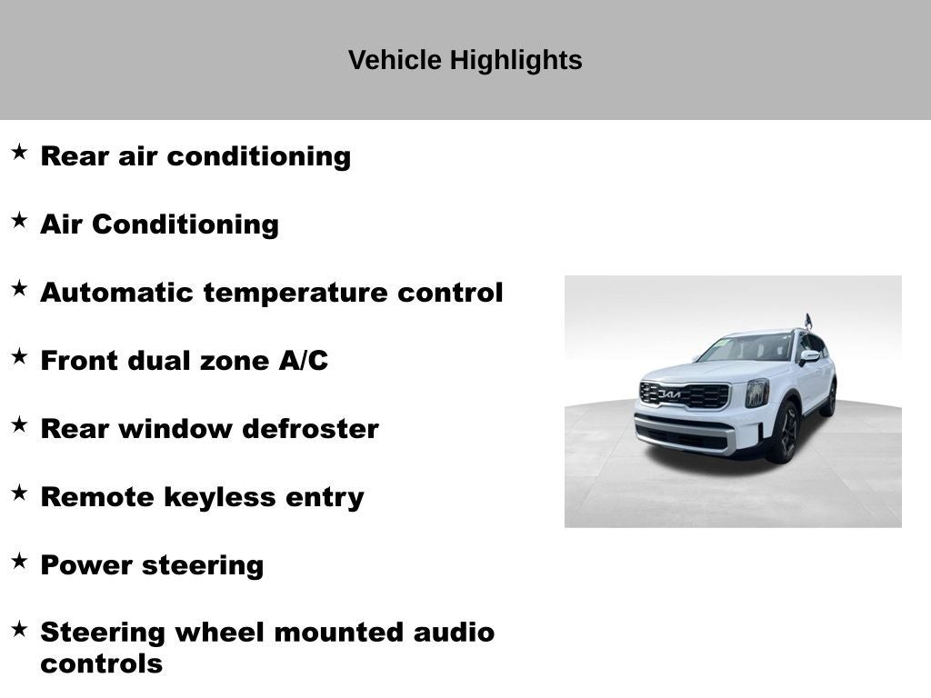 2025 Kia Telluride S
