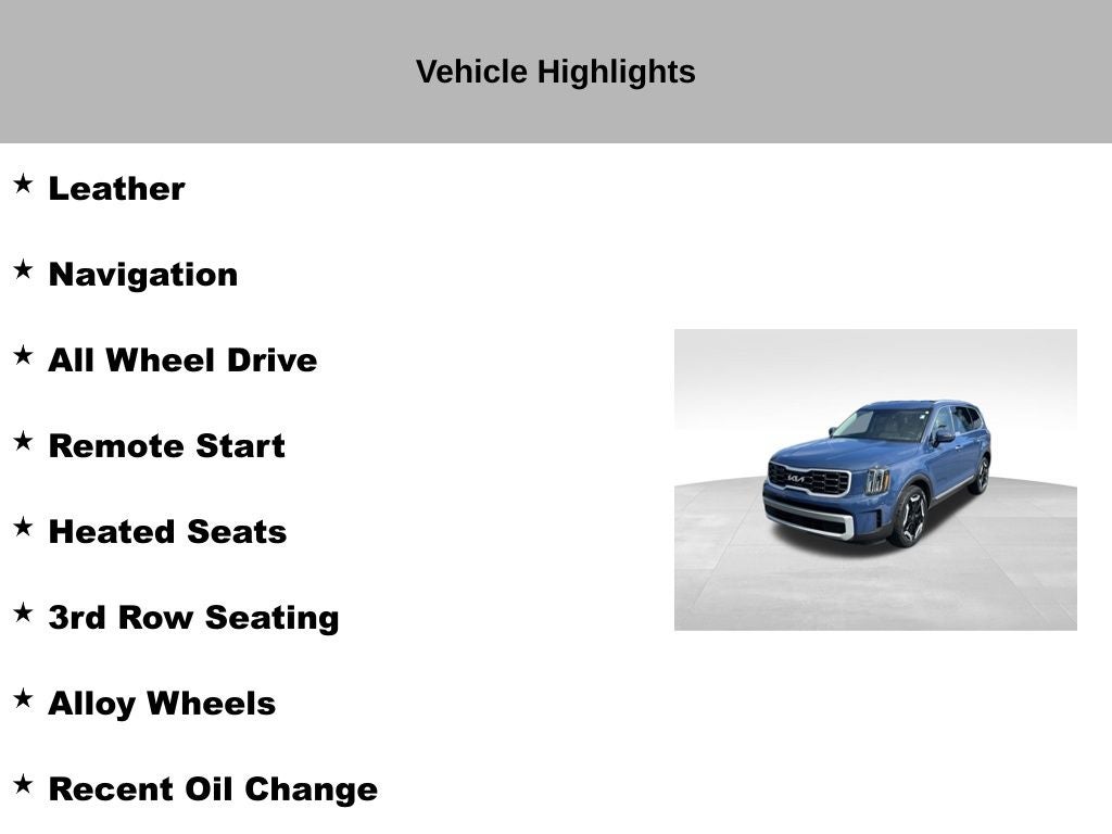 2024 Kia Telluride S