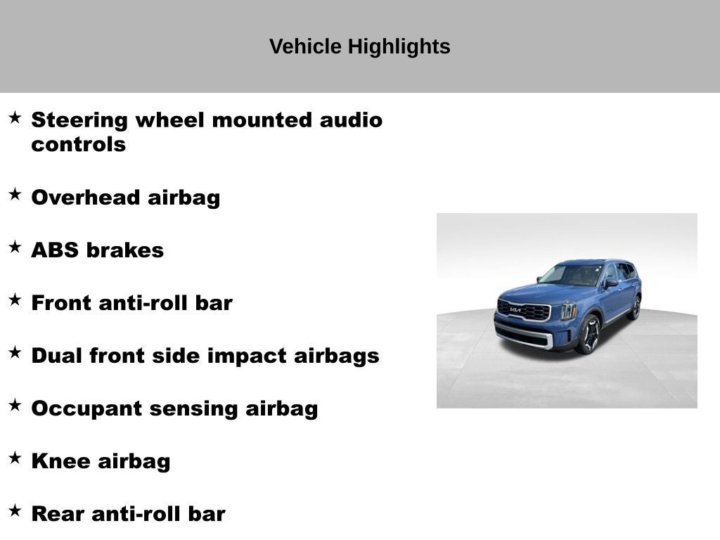 2024 Kia Telluride S