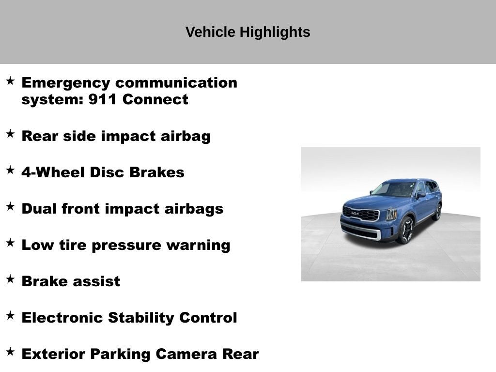 2024 Kia Telluride S
