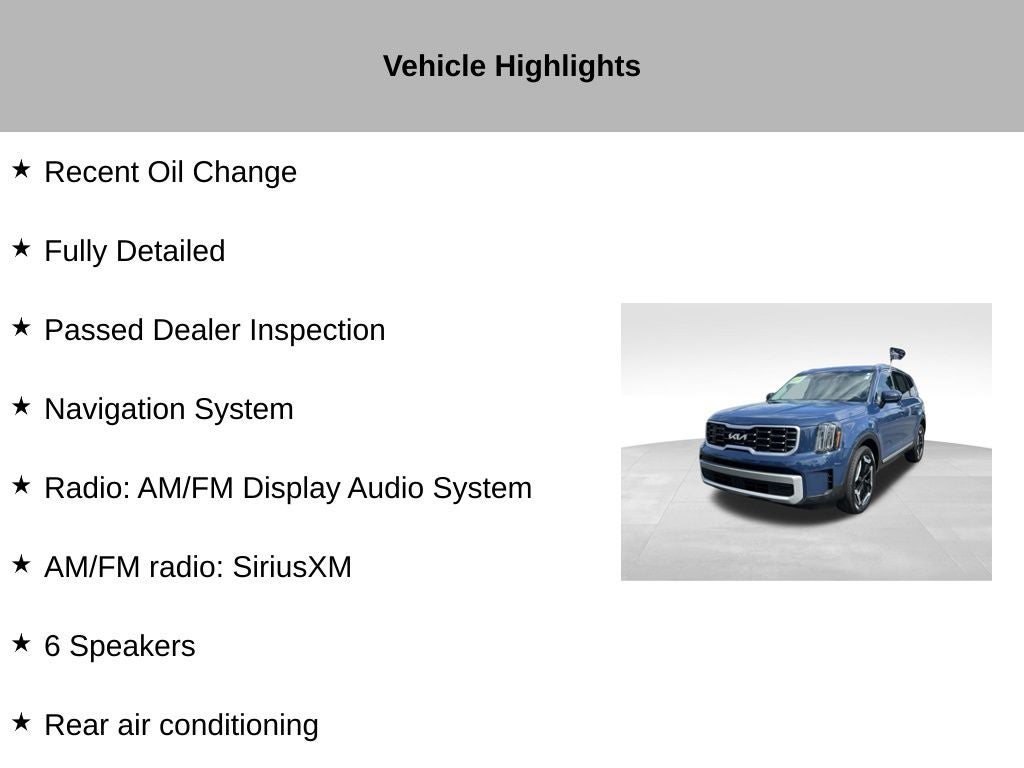 2024 Kia Telluride S