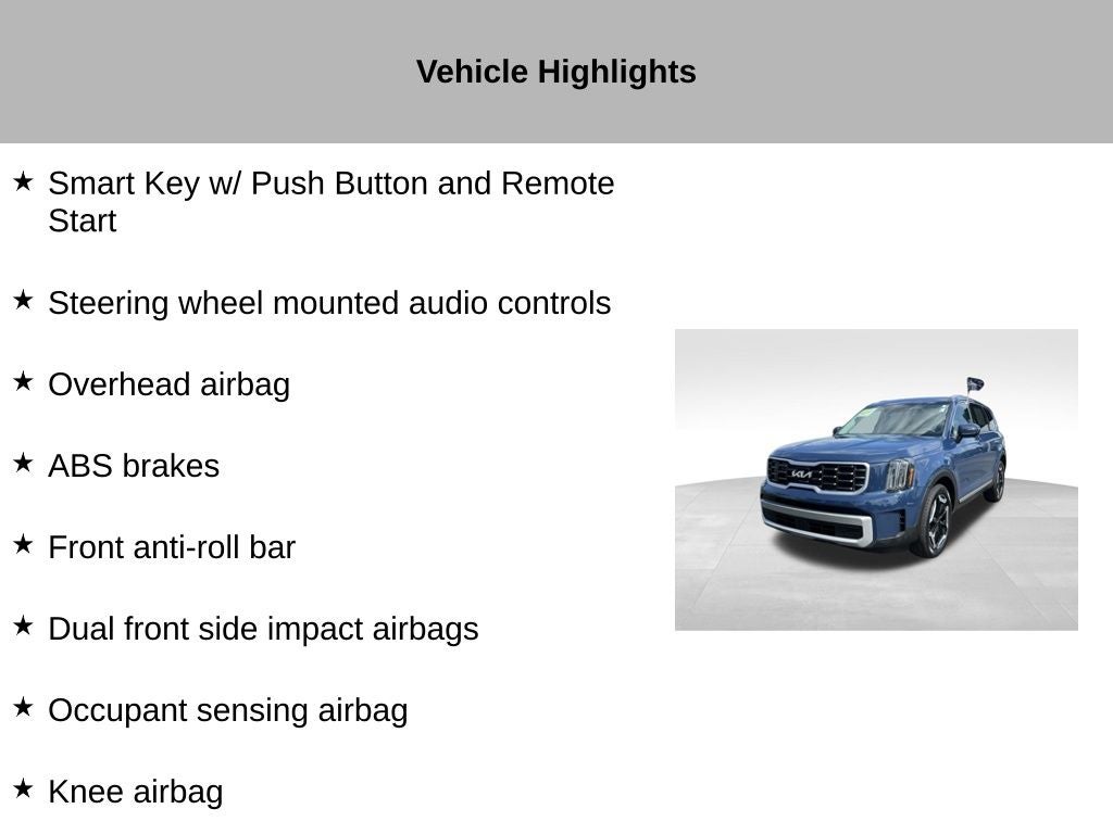 2024 Kia Telluride S