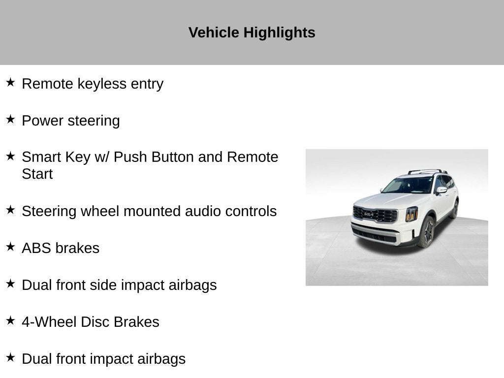 2024 Kia Telluride S