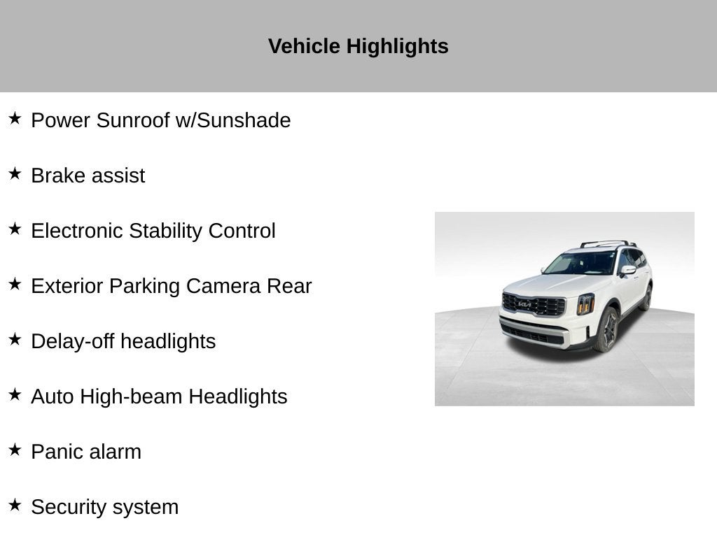 2024 Kia Telluride S