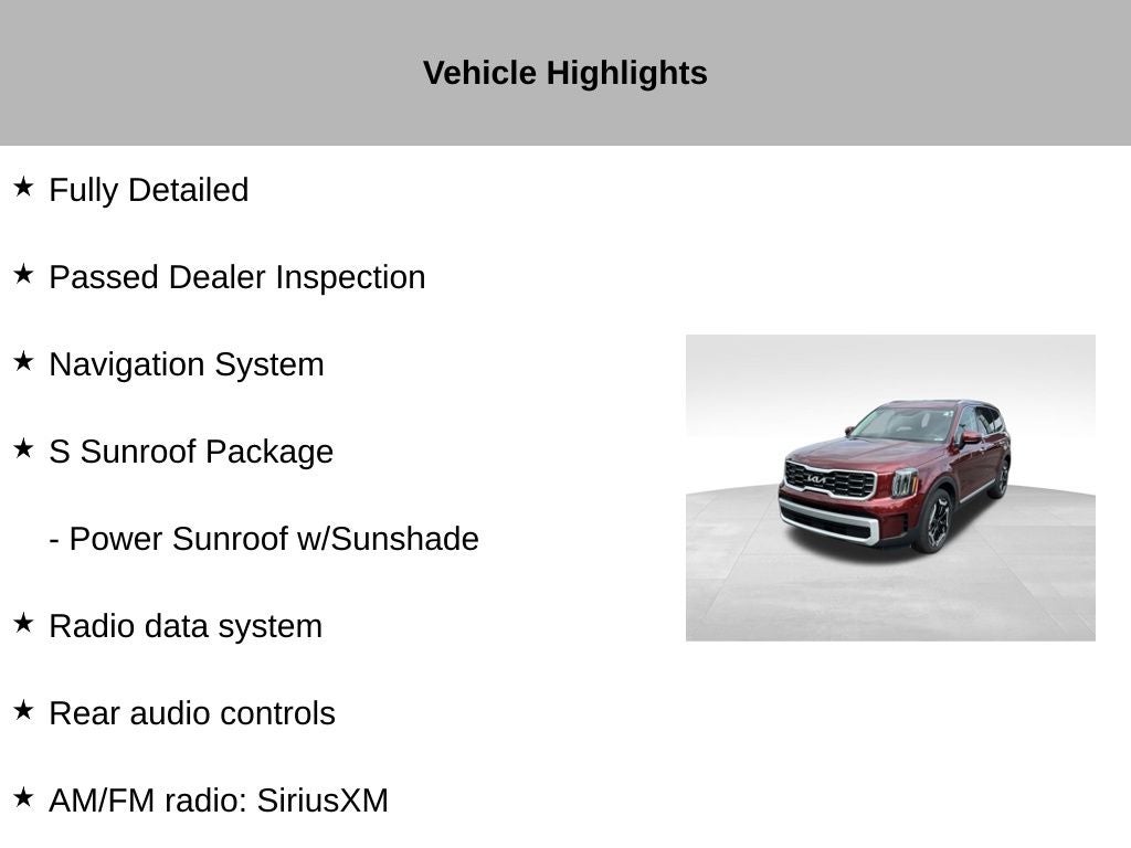 2024 Kia Telluride S