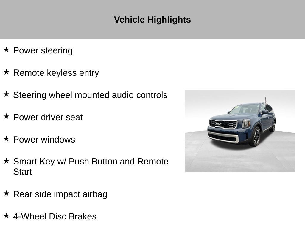 2024 Kia Telluride S
