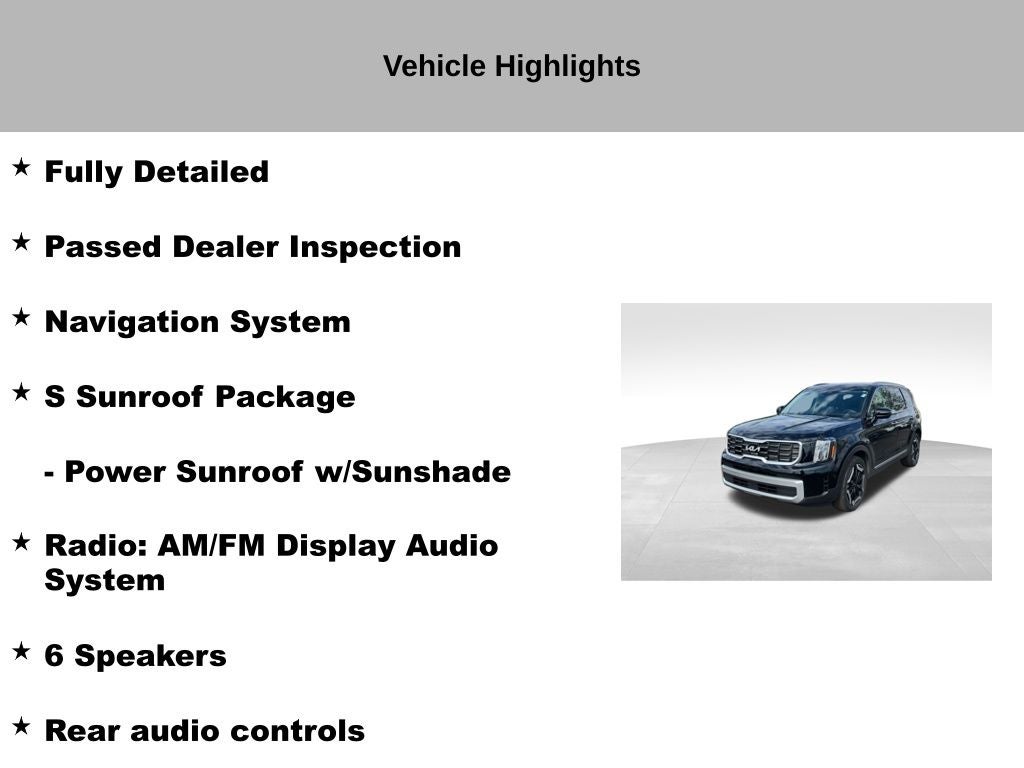 2024 Kia Telluride S