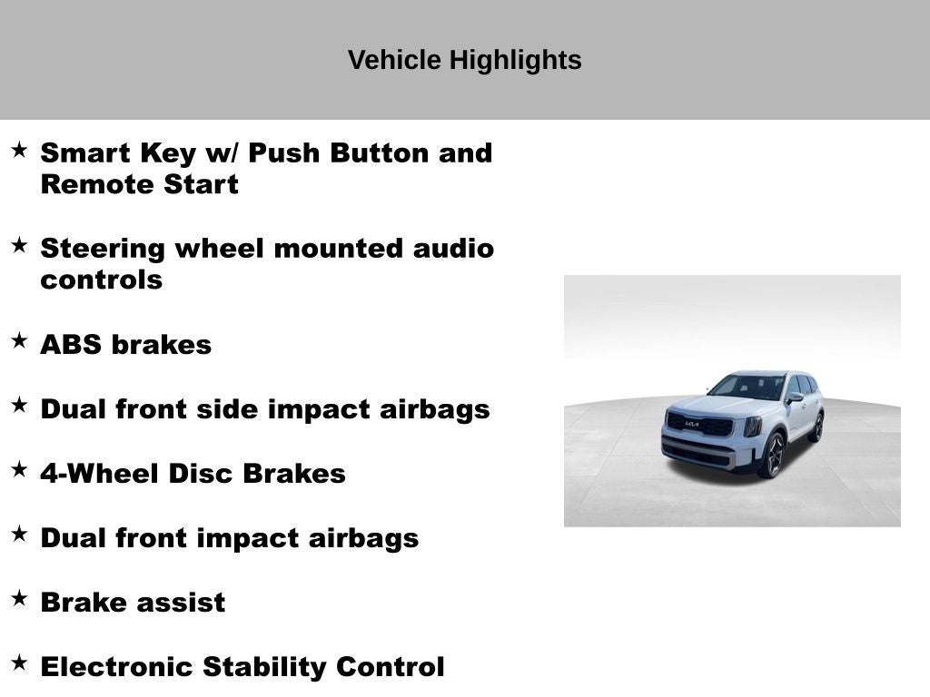 2024 Kia Telluride S