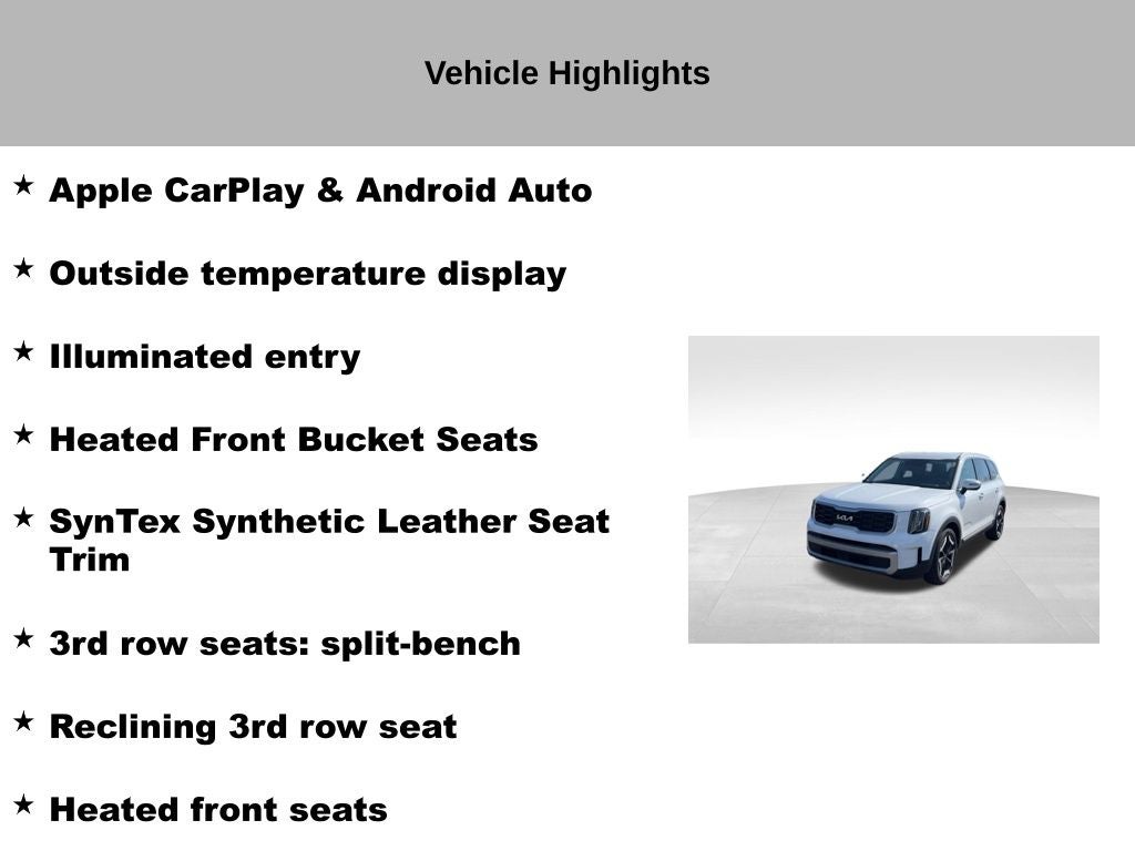 2024 Kia Telluride S