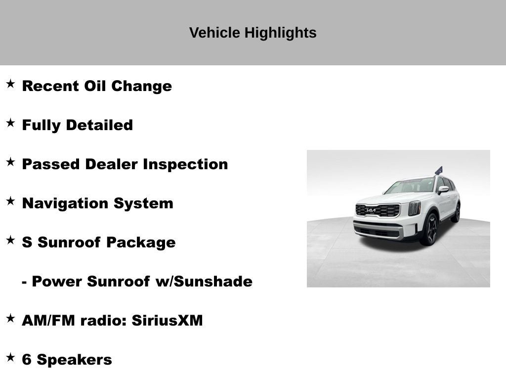 2023 Kia Telluride S