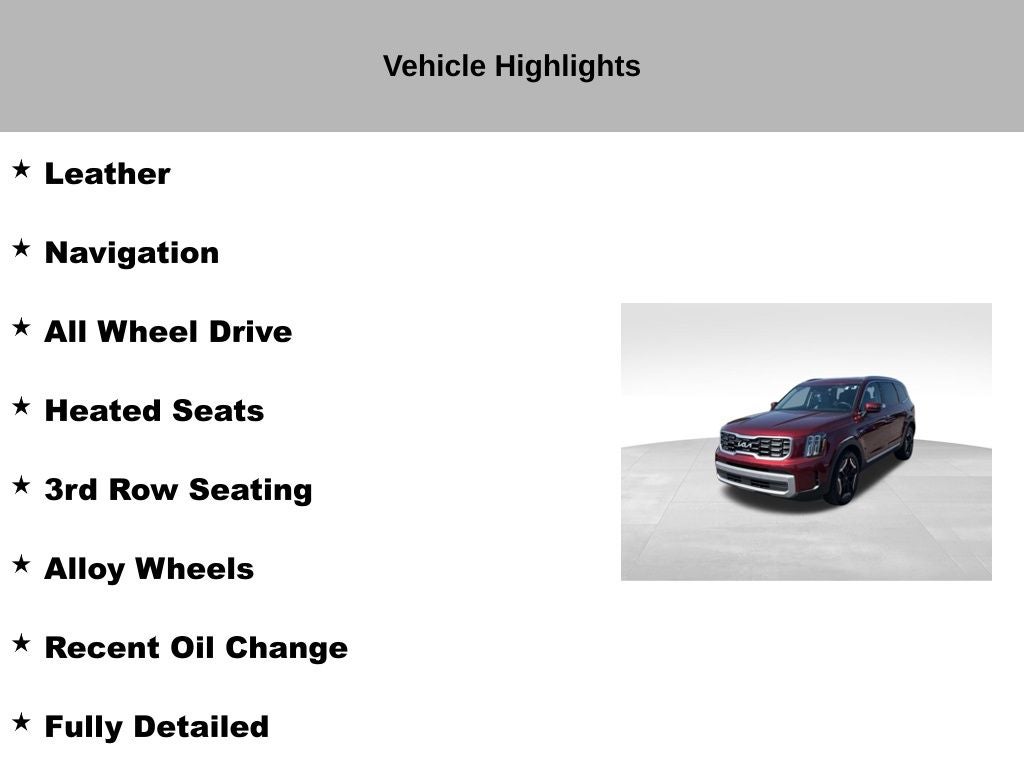 2023 Kia Telluride S